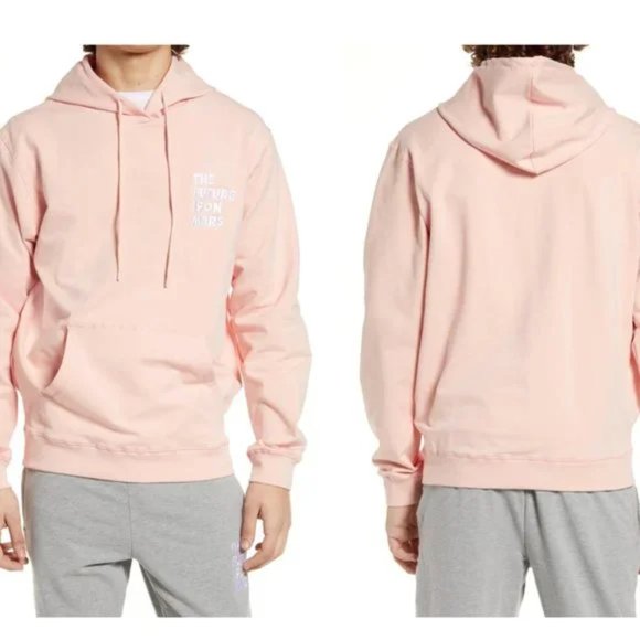 The Future Is On Mars (TFIOM) Hoodie - Peach / Pink - Picture 6 of 11